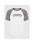 Tommy Hilfiger Tricou Cn Ss Logo UM0UM02351 Alb Regular Fit - Pled.ro