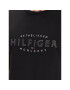 Tommy Hilfiger Tricou Curve Logo MW0MW30034 Negru Slim Fit - Pled.ro