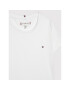 Tommy Hilfiger Tricou Essential KG0KG06174 D Alb Regular Fit - Pled.ro