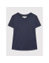 Tommy Hilfiger Tricou Essential Knit KG0KG06174 D Bleumarin Regular Fit - Pled.ro