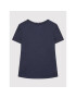 Tommy Hilfiger Tricou Essential Knit KG0KG06174 D Bleumarin Regular Fit - Pled.ro