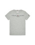 Tommy Hilfiger Tricou Essential KS0KS00210 Gri Regular Fit - Pled.ro