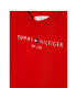 Tommy Hilfiger Tricou Essential KS0KS00210 Roșu Regular Fit - Pled.ro