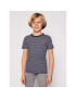 Tommy Hilfiger Tricou Fine Stripe Tee KB0KB06560 D Bleumarin Regular Fit - Pled.ro