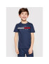 Tommy Hilfiger Tricou Flag Rib Insert KB0KB06532 D Bleumarin Regular Fit - Pled.ro