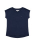 Tommy Hilfiger Tricou KG0KG04667 D Bleumarin Relaxed Fit - Pled.ro