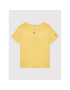 Tommy Hilfiger Tricou KG0KG05242 Galben Regular Fit - Pled.ro