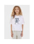 Tommy Hilfiger Tricou KG0KG07641 Alb Regular Fit - Pled.ro