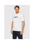 Tommy Hilfiger Tricou Logo MW0MW21098 Alb Slim Fit - Pled.ro