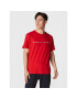 Tommy Hilfiger Tricou Logo UM0UM01434 Roșu Regular Fit - Pled.ro