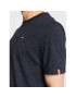 Tommy Hilfiger Tricou Monogram MW0MW28940 Bleumarin Regular Fit - Pled.ro