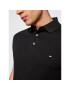 Tommy Hilfiger Tricou polo 1985 MW0MW17771 Negru Slim Fit - Pled.ro