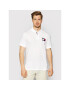 Tommy Hilfiger Tricou polo 1985 Wavy Flag MW0MW17784 Alb Regular Fit - Pled.ro