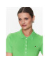 Tommy Hilfiger Tricou polo 1985 WW0WW37823 Verde Slim Fit - Pled.ro