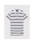 Tommy Hilfiger Tricou polo Branted Td Stripe KB0KB07369 D Alb Regular Fit - Pled.ro