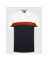 Tommy Hilfiger Tricou polo Colorblock MW0MW23953 Alb Regular Fit - Pled.ro