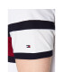 Tommy Hilfiger Tricou polo Colourblock Placement MW0MW30755 Alb Regular Fit - Pled.ro