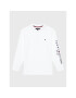 Tommy Hilfiger Tricou polo Essential KB0KB07729 D Alb Regular Fit - Pled.ro