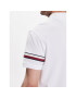 Tommy Hilfiger Tricou polo Global Stp Placement MW0MW30767 Alb Regular Fit - Pled.ro