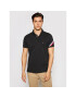 Tommy Hilfiger Tricou polo Gs Sleeve Tape MW0MW17789 Negru Slim Fit - Pled.ro