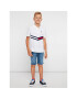 Tommy Hilfiger Tricou polo KB0KB05015 D Alb Regular Fit - Pled.ro