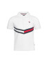 Tommy Hilfiger Tricou polo KB0KB05015 D Alb Regular Fit - Pled.ro