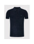 Tommy Hilfiger Tricou polo Micro MW0MW25686 Bleumarin Slim Fit - Pled.ro