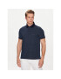 Tommy Hilfiger Tricou polo Micro Print MW0MW30775 Bleumarin Slim Fit - Pled.ro