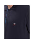 Tommy Hilfiger Tricou polo Monogram Placket MW0MW30785 Bleumarin Loose Fit - Pled.ro