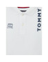 Tommy Hilfiger Tricou polo Multiplacement KB0KB07373 D Alb Regular Fit - Pled.ro