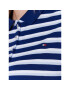 Tommy Hilfiger Tricou polo Stripe WW0WW27151 Bleumarin Slim Fit - Pled.ro