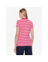 Tommy Hilfiger Tricou polo Stripe WW0WW27151 Roz Slim Fit - Pled.ro