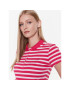 Tommy Hilfiger Tricou polo Stripe WW0WW27151 Roz Slim Fit - Pled.ro