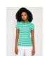 Tommy Hilfiger Tricou polo Stripe WW0WW27151 Verde Slim Fit - Pled.ro