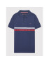 Tommy Hilfiger Tricou polo Tape KB0KB07366 M Bleumarin Regular Fit - Pled.ro