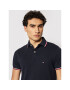 Tommy Hilfiger Tricou polo Tipped MW0MW13080 Bleumarin Slim Fit - Pled.ro