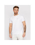 Tommy Hilfiger Tricou Ss Tee Henley UM0UM02130 Alb Regular Fit - Pled.ro