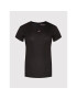 Tommy Hilfiger Tricou tehnic Fabric Mix S10S101057 Negru Regular Fit - Pled.ro