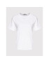 Tommy Hilfiger Tricou Text Emb WW0WW34269 Alb Regular Fit - Pled.ro