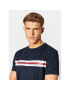 Tommy Hilfiger Tricou UM0UM01915 Bleumarin Regular Fit - Pled.ro