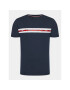 Tommy Hilfiger Tricou UM0UM01915 Bleumarin Regular Fit - Pled.ro