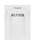 Tommy Hilfiger Tricou UM0UM02011 Alb Regular Fit - Pled.ro