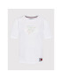 Tommy Hilfiger Tricou UW0UW02262 Alb Regular Fit - Pled.ro