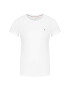 Tommy Hilfiger Tricou WW0WW22043 Alb Regular Fit - Pled.ro