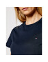 Tommy Hilfiger Tricou WW0WW22043 Bleumarin Regular Fit - Pled.ro