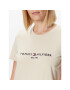 Tommy Hilfiger Tricou WW0WW28681 Bej Regular Fit - Pled.ro