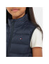 Tommy Hilfiger Vestă Essential Light down Yest KS0KS00439 Bleumarin Regular Fit - Pled.ro