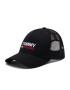 Tommy Jeans Șapcă Tjm Flag Trucker AM0AM07172 Negru - Pled.ro