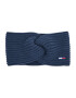 Tommy Jeans Bentiță Twj Ess Flag Headband AW0AW10706 Bleumarin - Pled.ro