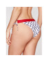 Tommy Jeans Bikini partea de jos Cheeky UW0UW02944 Alb - Pled.ro